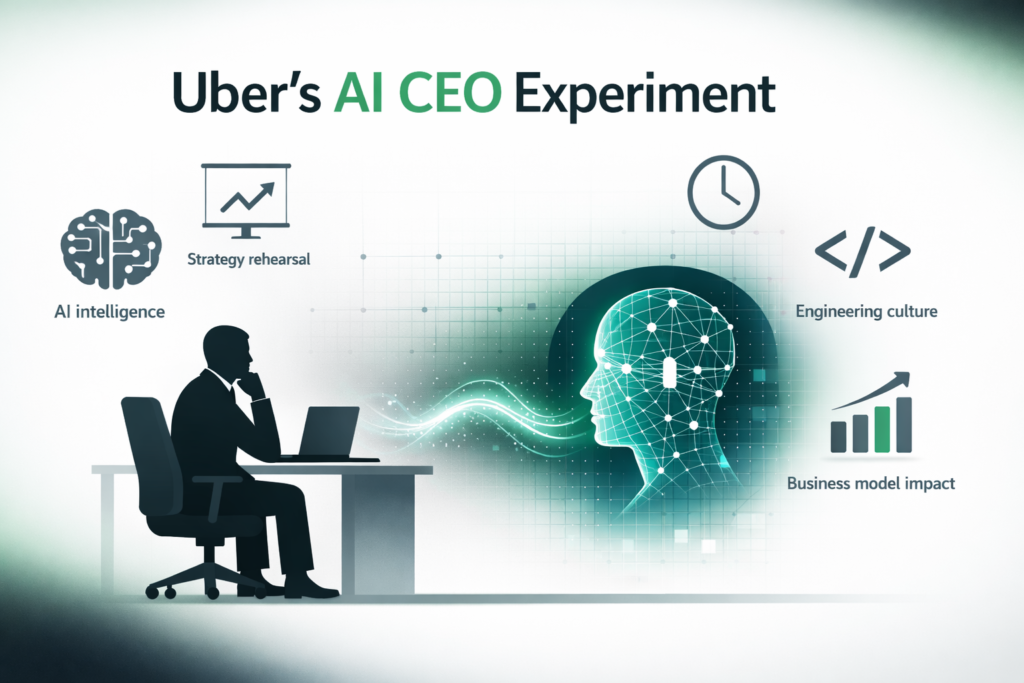 Uber Engineers Built an AI Version of Their CEO - Here’s Why That’s a Big Business Model Signal