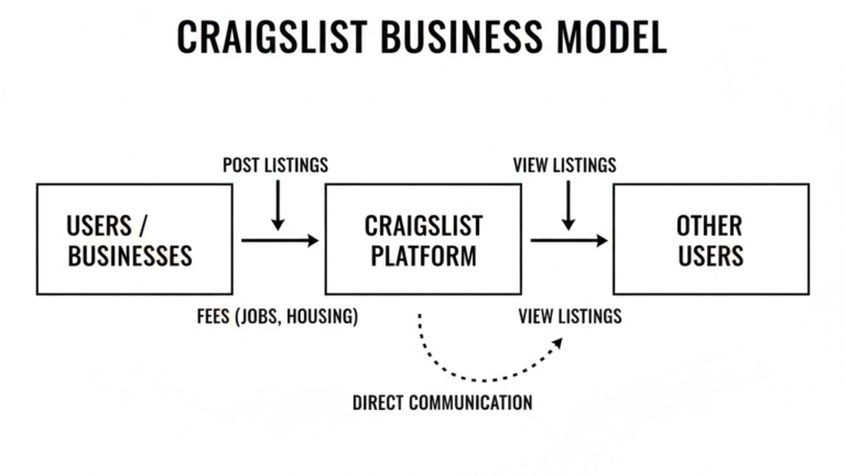 Craigslist Business Model How Craigslist Makes Money