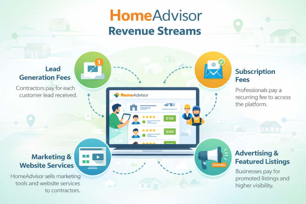 How HomeAdvisor Makes Money