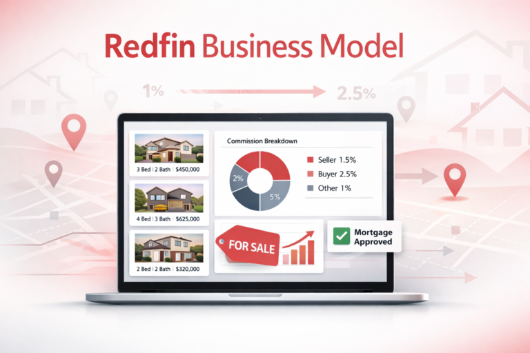 Redfin Business Model - How Redfin Disrupted Traditional Real Estate Brokerage