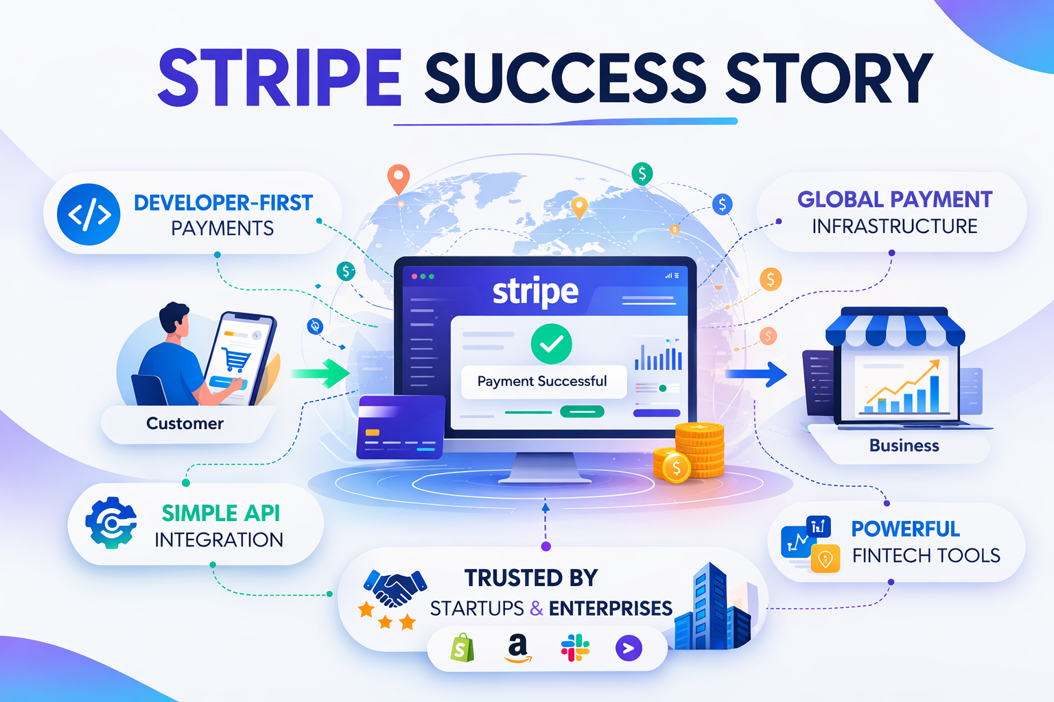 Stripe Success Story - How Stripe Built the Internet’s Payment Infrastructure