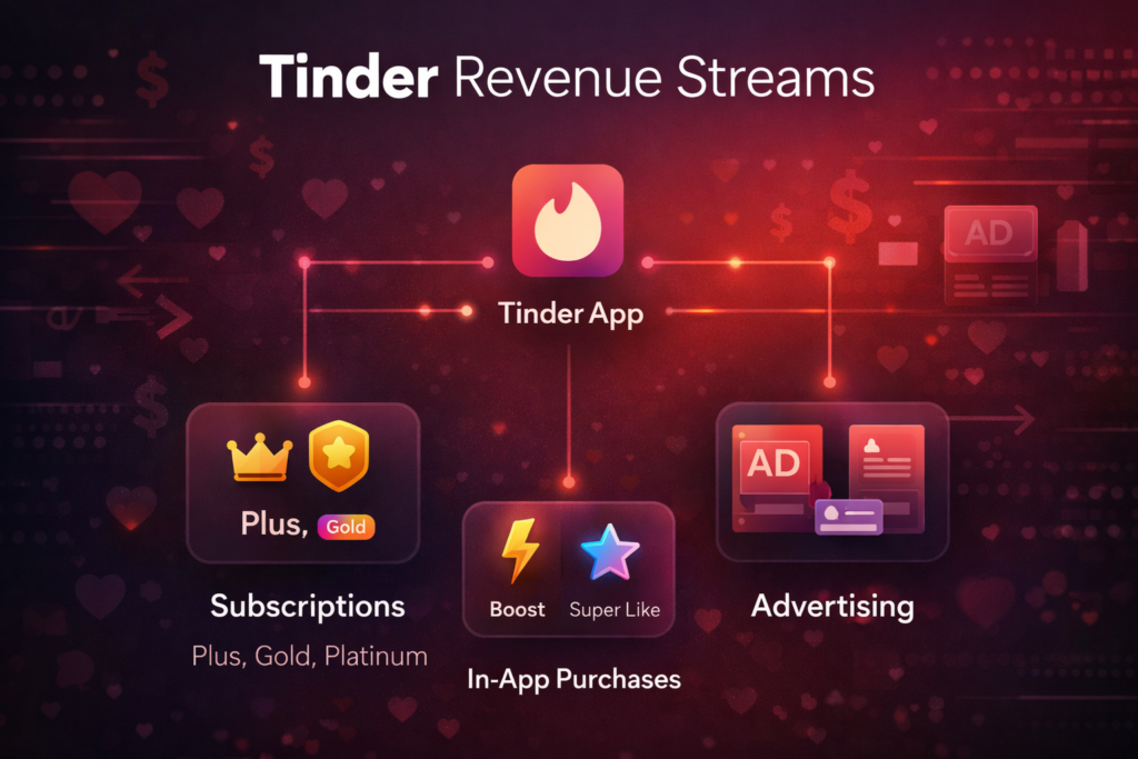 Tinder Revenue Model How Tinder Makes Money