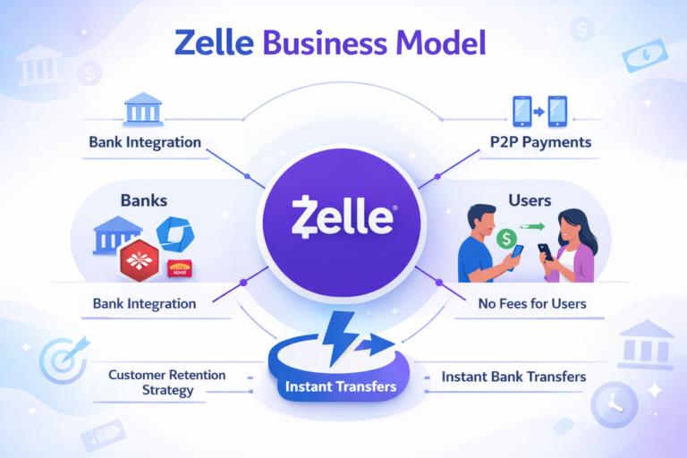 Zelle Business Model and How This Bank Built a Zero-Fee Payment Giant