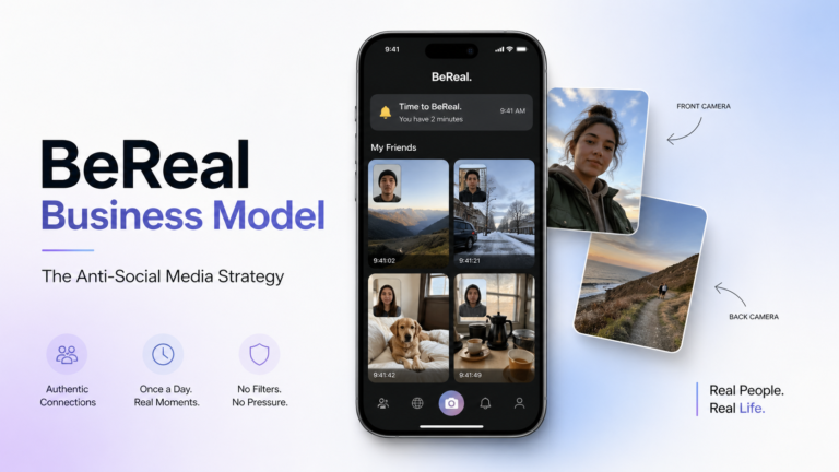 BeReal Business Model The Anti-Social Media Strategy That Challenged Instagram