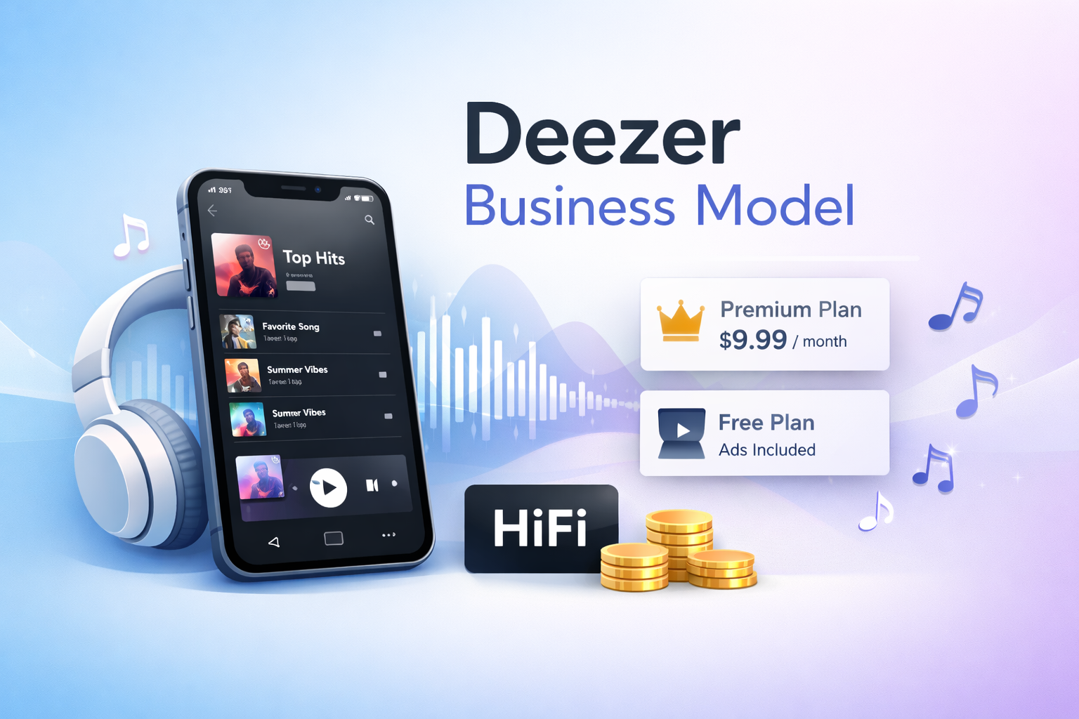 Deezer Business Model And How This Music Streaming Platform Competes with Spotify