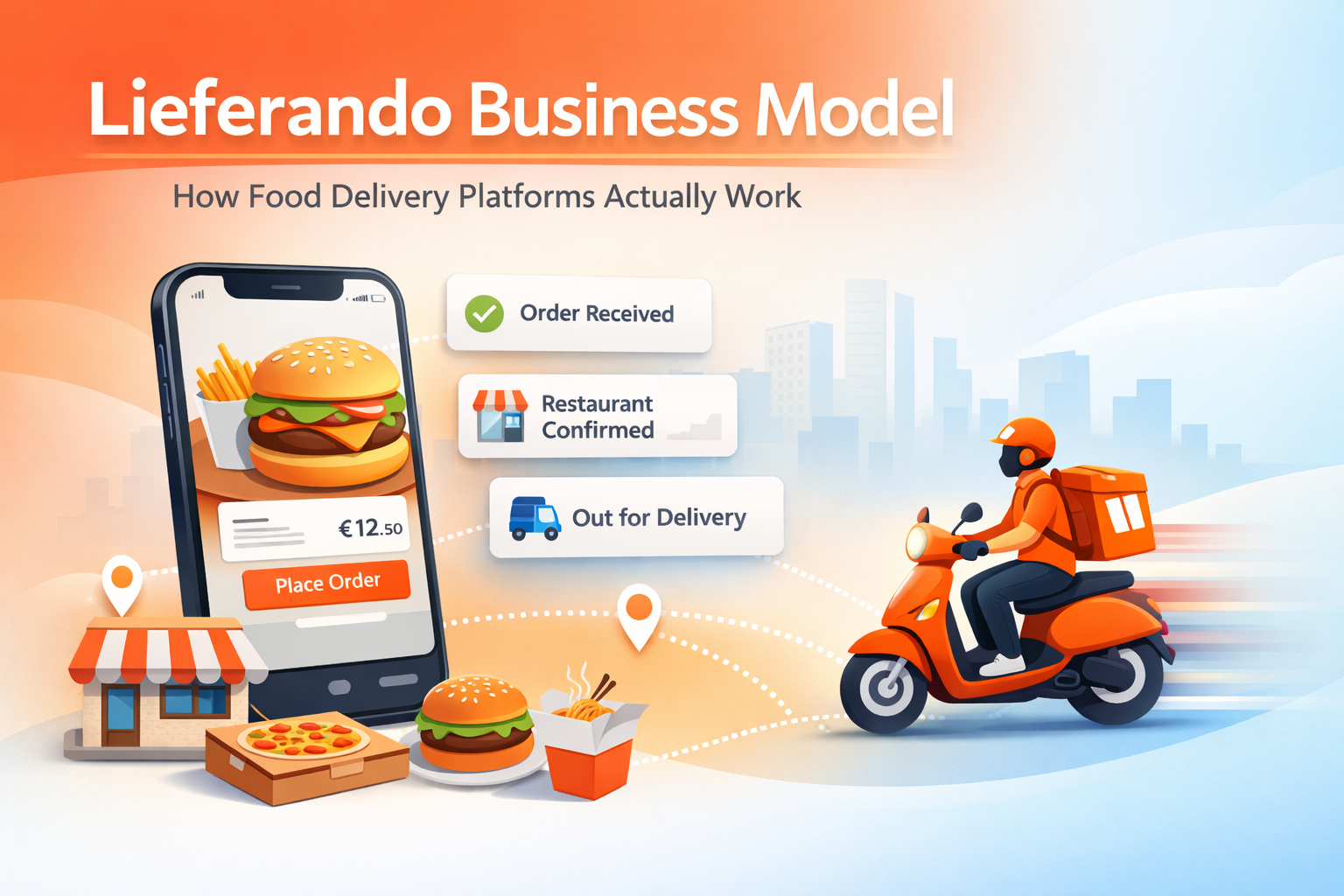 Lieferando Business Model And How Europe's Food Delivery Giant Actually Makes Money