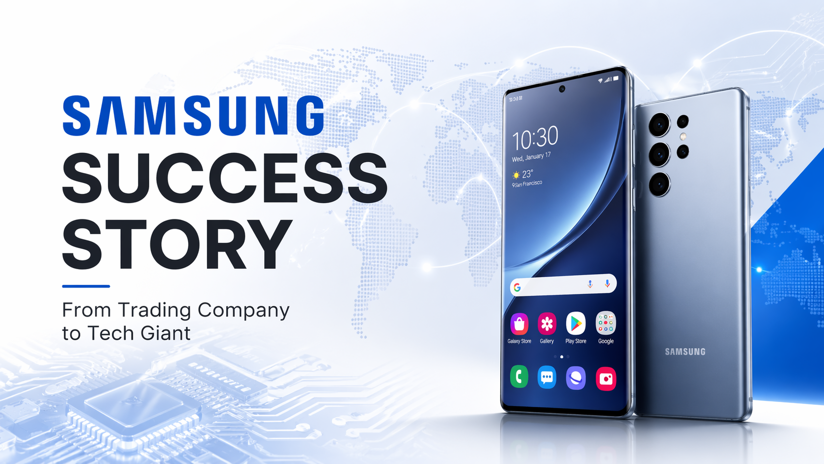 Samsung Success Story From a Small Trading Shop to a Global Tech Giant