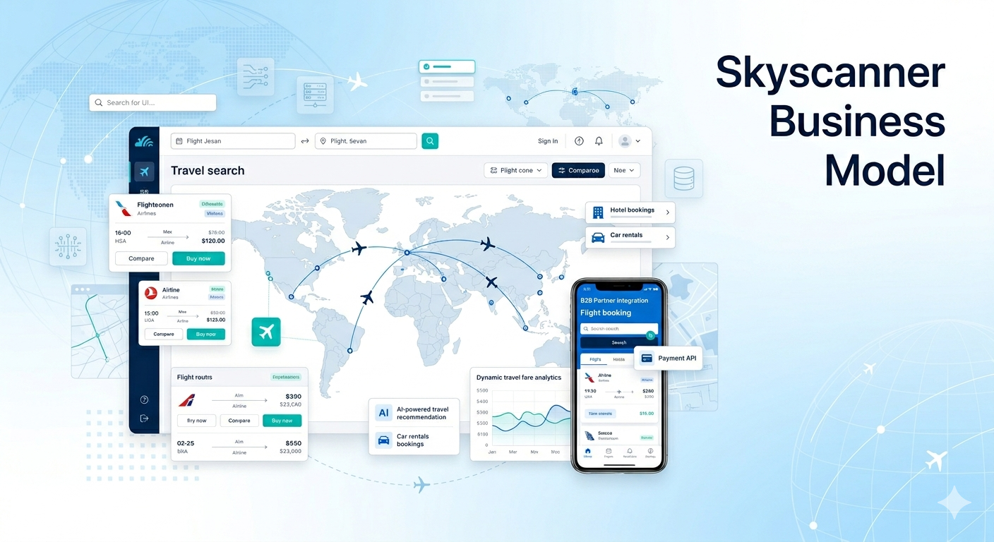 Skyscanner Business Model And How It Makes Money From Travel Search