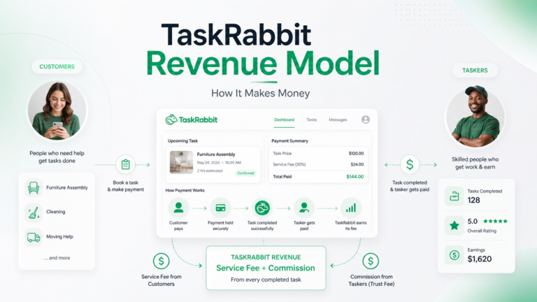 TaskRabbit Revenue Model And How It Makes Money