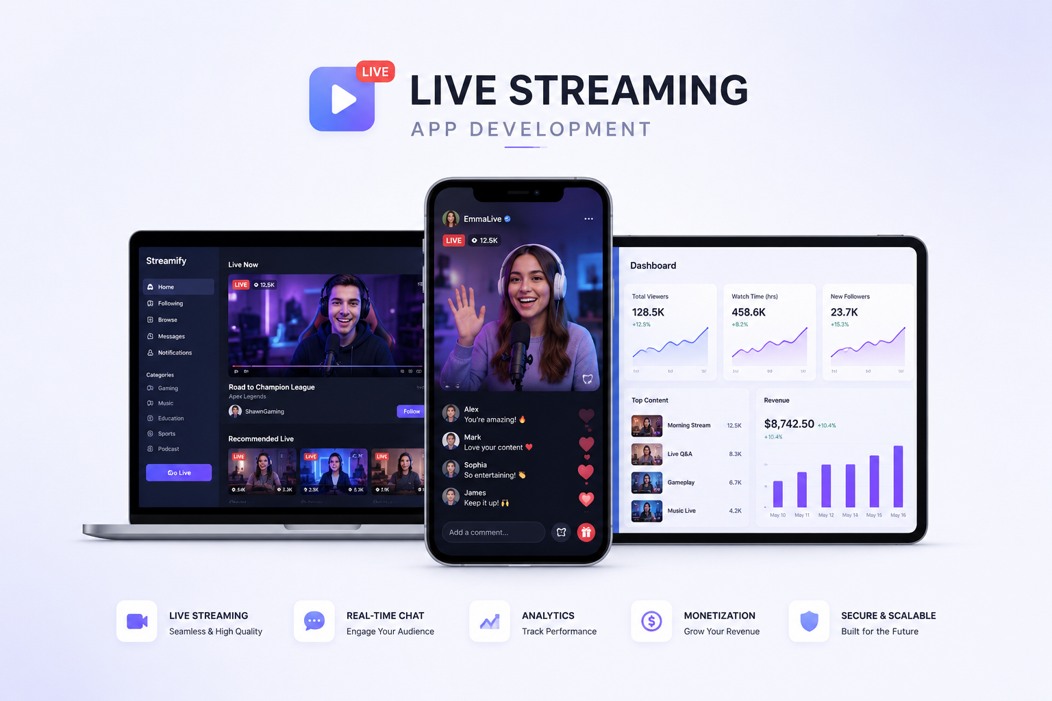 live-streaming-app-development