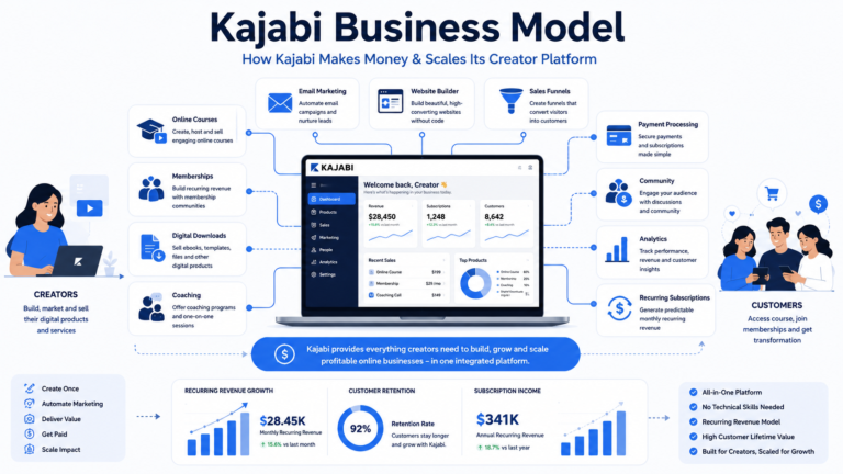 Kajabi Business Model And How It Built an All-in-One Creator Business