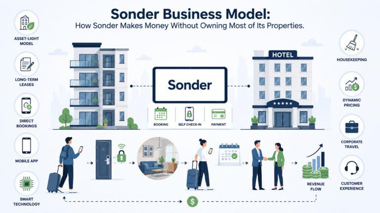 Sonder Business Model How It Makes Money Without Owning Most of Its Properties